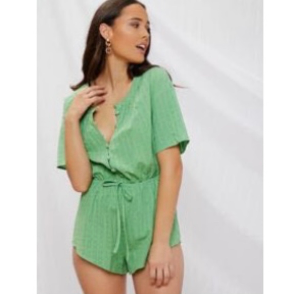 Green romper